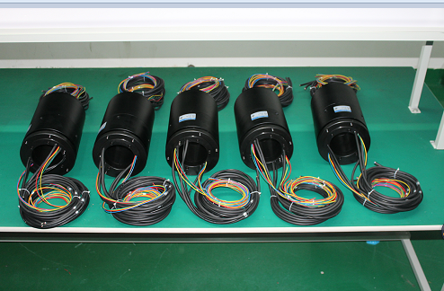 不同類別的導電滑環結構圖示